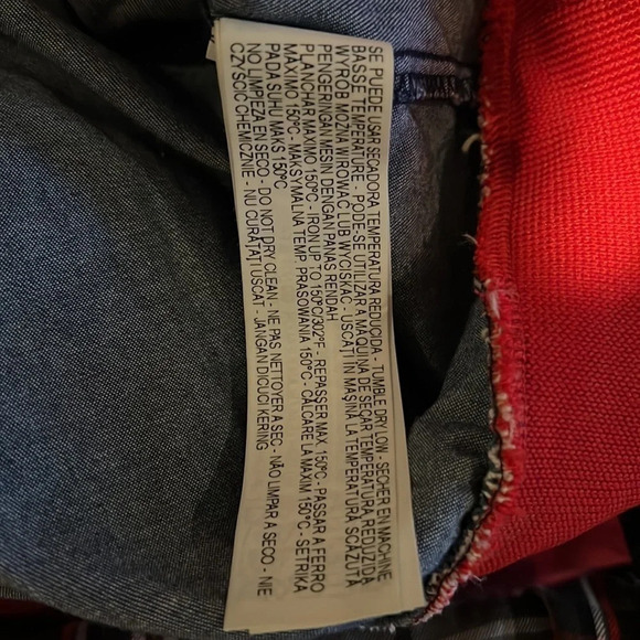 Zara long sleeve blue striped detail jeans top Sz S - Picture 9 of 13